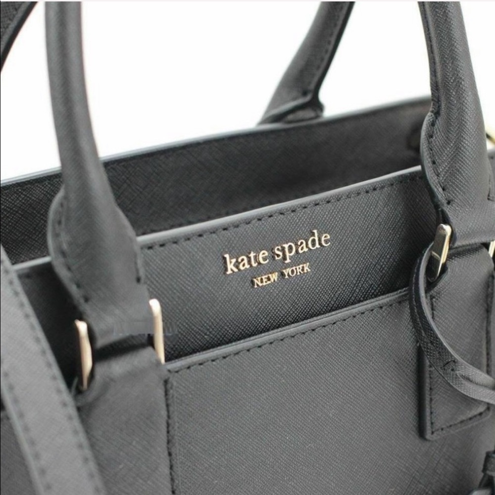 ▪️KATE SPADE▪️Medium Black Cameron Satchel - Picture 6 of 8